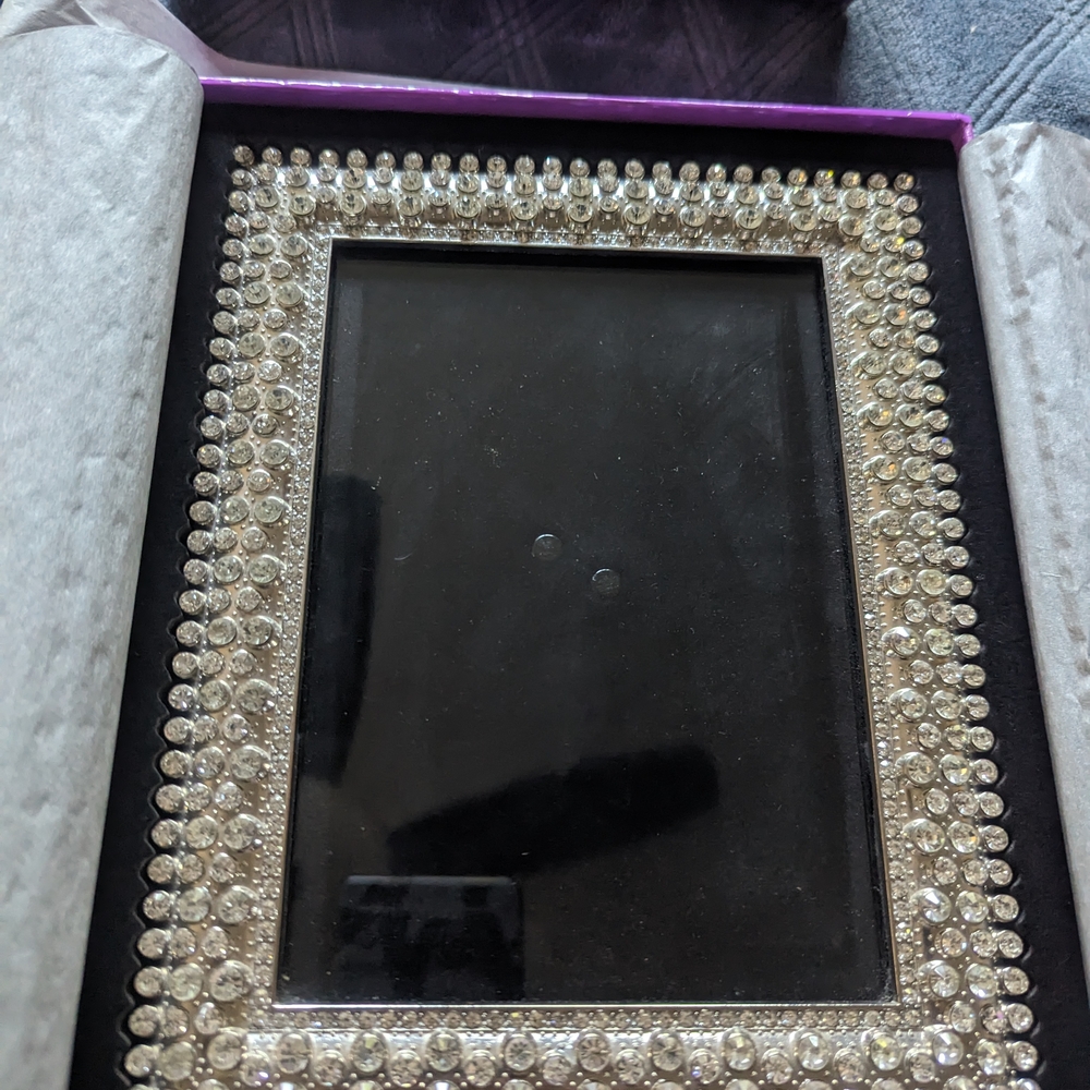Elegant Crystal Picture Frame